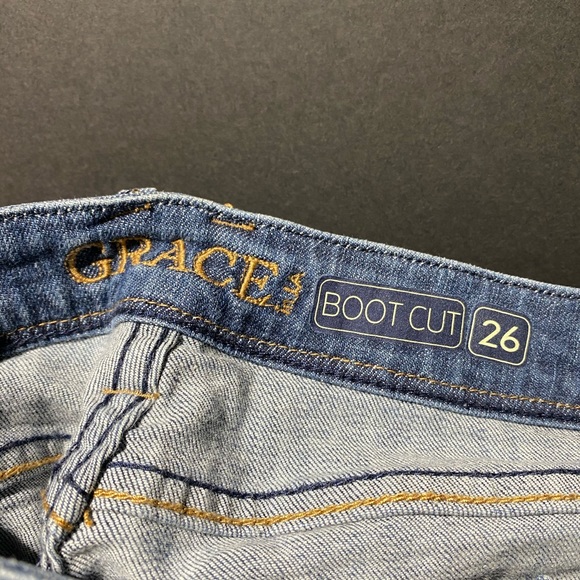 Grace in LA Boot Cut Jeans - Picture 2 of 3